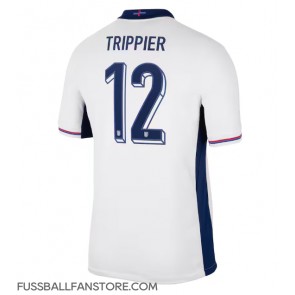 England Kieran Trippier #12 Replik Heimtrikot EM 2024 Kurzarm